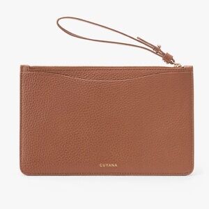 Cuyana Slim Wristlet Wallet System Zipper Pouch